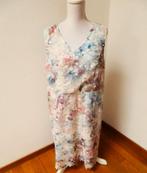 M20 GERRY WEBER aparte kant jurk (en jasje) blauw roze 46, Kleding | Dames, Blauw, Maat 46/48 (XL) of groter, Ophalen of Verzenden