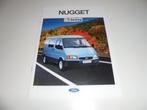 brochure Ford Transit Nugget  1995, Verzenden, Nieuw, Overige merken