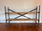 Uniek vintage industrial wandmeubel/tv-meubel, Ophalen, Industrial vintage, 100 tot 150 cm, 150 tot 200 cm
