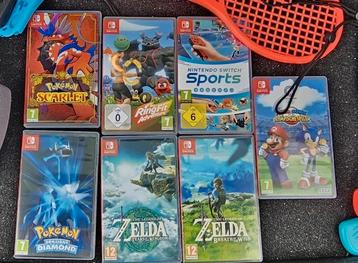 Nintendo Switch Games - Mario & Pokémon Collectie! beschikbaar voor biedingen