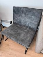 Groengrijze lounge stoelen ter overname, Huis en Inrichting, Stoelen, Ophalen, Gebruikt, Twee
