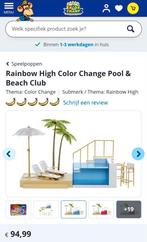 Rainbow High Color Change Pool & Beach Club ZGAN, Ophalen of Verzenden, Zo goed als nieuw, Meisje