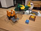 Lego Duplo vrachtvliegtuig 5594, green cargo plane, Ophalen of Verzenden, Gebruikt, Complete set, Duplo