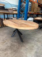 Eettafel mangohout nieuw ovaal 240x120 cm, Ophalen of Verzenden