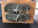 Havaians sandalen maat 39/40 nieuw, Zo goed als nieuw, Grijs, Havaianas, Sandalen of Muiltjes