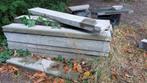 Opsluitbanden, beton (grijs), niet gebruikt., Tuin en Terras, Bielzen en Borders, Ophalen, Zo goed als nieuw, 100 tot 200 cm, Minder dan 25 cm