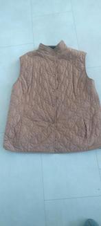 Zeer goed afgewerkt dubbelzijdig draagbare bodywarmer, Bruin, Maat 42/44 (L), Ophalen of Verzenden, Zo goed als nieuw