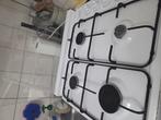 Bosch kookplaat wit + glasplaat, Witgoed en Apparatuur, Kookplaten, Ophalen, 4 kookzones, Zo goed als nieuw, Gas
