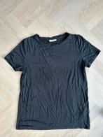 Minimum zwart shirt S 36 cupro, Minimum, Ophalen of Verzenden, Zo goed als nieuw, Maat 36 (S)