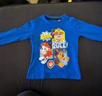 Paw Patrol Pyjama shirt lange mouwen kinderen, Ophalen of Verzenden, Zo goed als nieuw, Maat 92