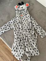 Grijze badjas met leuke details, Ophalen of Verzenden, Zo goed als nieuw