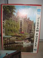 2 vintage puzzels van jigsaw 1000 stukjes, Ophalen of Verzenden, 500 t/m 1500 stukjes, Zo goed als nieuw, Legpuzzel