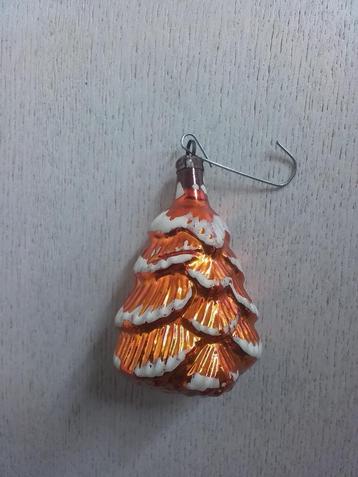 Kerst oude versiering bronskleurige kerstboom beschikbaar voor biedingen
