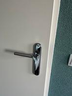 6 x opdek deuren met luxe deurhendels, Doe-het-zelf en Verbouw, Deuren en Horren, Ophalen, Gebruikt, 80 tot 100 cm, 215 cm of meer