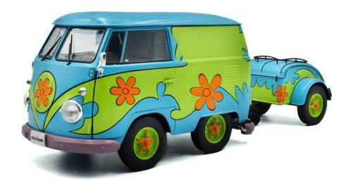 VW T1 Kool Kombi + aanhanger Ghosthunters Machine '24, Hobby en Vrije tijd, Modelauto's | 1:18, Nieuw, Auto, Solido, Ophalen of Verzenden
