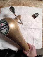 Heineken biertap/ bierkraan messing, Ophalen of Verzenden, Gebruikt, Reclamebord, Plaat of Schild, Heineken
