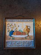 Cloisonne tegel spaarbank Delft, Ophalen of Verzenden