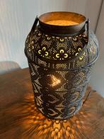 Oosterse Vloerlamp Tafellamp Ivy Goud, Zo goed als nieuw, Metaal, Minder dan 50 cm, Ophalen