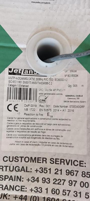 CAT 5E datakabel beschikbaar voor biedingen