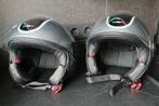 Helm (2 stuks) bromfiets / scooter Italië-look, Fietsen en Brommers, Brommerhelmen, Ophalen of Verzenden, Zo goed als nieuw