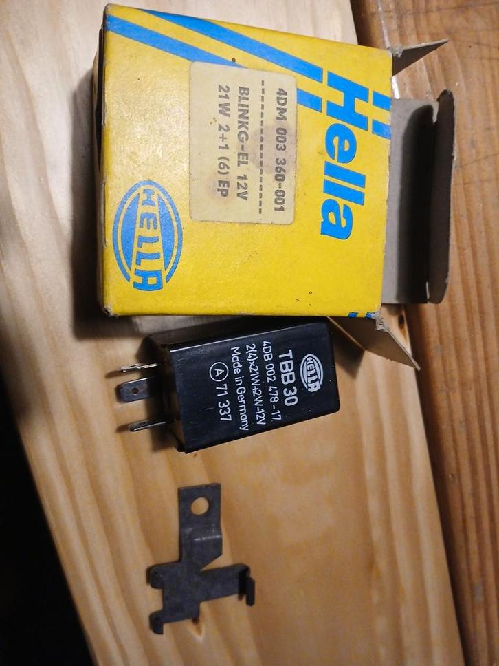 Hella Knipperlichtrelais 12V Nieuw in Doos, Auto-onderdelen, Verlichting, Nieuw, Ophalen of Verzenden