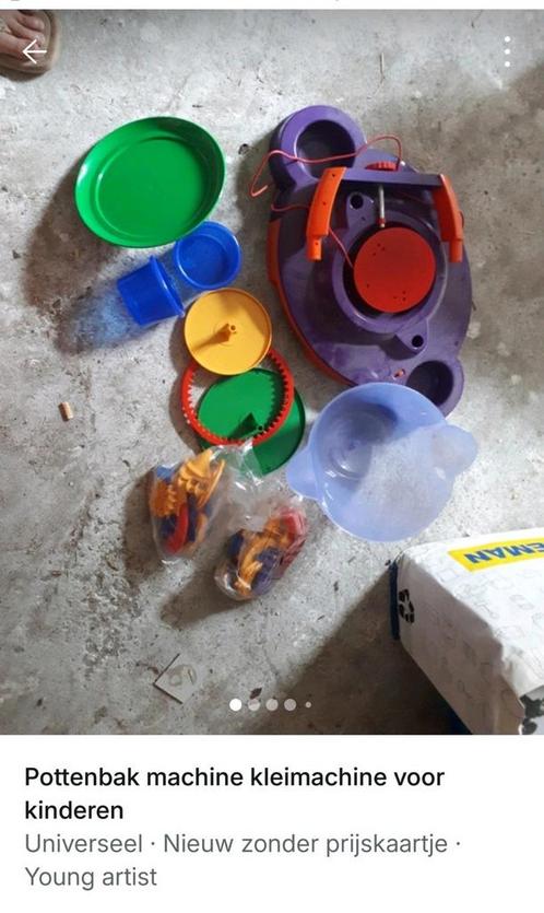 KinderKleiMachine Pottenbakkerij Nieuw zonder doos, Kinderen en Baby's, Speelgoed | Educatief en Creatief, Nieuw, Knutselen, Ophalen of Verzenden
