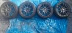 JR29 Velgen 17 Inch 7J ET40 4x100,4x114.3 115/40r17 toyo tr1, Auto-onderdelen, Banden en Velgen, Ophalen, 215 mm, Banden en Velgen