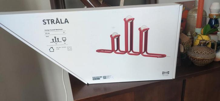 Rode LED Kandelaar - Gustaf Westman Design, Huis en Inrichting, Lampen | Hanglampen, Nieuw, Minder dan 50 cm, Ophalen of Verzenden