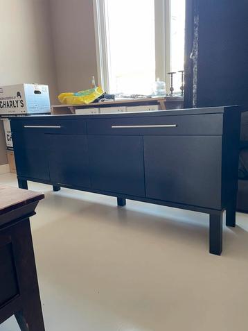 Zwart tv meubel