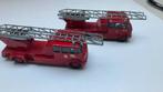 2x Matchbox King Size series brandweerauto’s, Ophalen of Verzenden, Zo goed als nieuw, Bus of Vrachtwagen, Matchbox