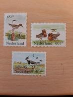 Nederland zomerzegels weidevogels grutto, kemphaan, kievit, Verzenden, Postfris