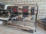 Espressomachine 230v 2 groeps la San Marco, Stoompijpje, Espresso apparaat, 10 kopjes of meer, Zo goed als nieuw
