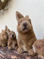 Paashaasjes/konijntjes Flock - 6 stuks!, Ophalen of Verzenden, Zo goed als nieuw