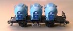 MäRKLIN H0 48158 Insider Wagen 2008 3 blauwe KNORR container, Hobby en Vrije tijd, Wisselstroom, Gebruikt, Wagon, Ophalen of Verzenden