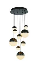 grote hanglamp led vide hal bedrijf winkel woonkamer lamp, Ophalen, Nieuw, Glas, Minder dan 50 cm