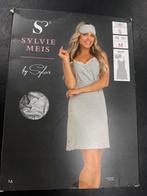 Sylvie Meis Slipdress met oogmasker - Maat S, Maat 36/38 (S), Nieuw, Ophalen of Verzenden, Grijs