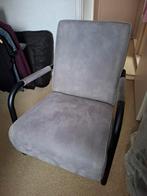 Fauteuil Pien - Grijs - Schade in de rugleuning, Huis en Inrichting, Fauteuils, Ophalen, Gebruikt, 75 tot 100 cm, Industrieel