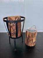 Gratis af te halen. Vuurkorf met 2 blokken, Tuin en Terras, Ophalen, Nieuw, Vuurkorf