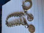 Horloge ketting muntje wilhelmina en boogschutter, Ophalen of Verzenden