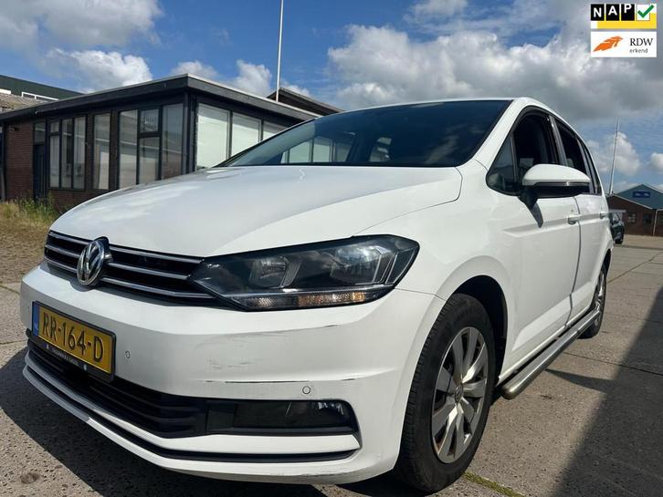 Volkswagen Touran 2.0 TDI SCR Parker-Sen. APK 2026 BJ2018 NA, Auto's, Volkswagen, Bedrijf, Te koop, Touran, Diesel, Euro 6, F