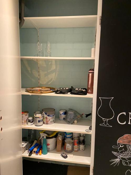 Wandplanken, Huis en Inrichting, Kasten | Stellingkasten, Gebruikt, Ophalen