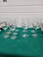 Wijnglazen groot van glas op voet, Ophalen of Verzenden, 'T Olde Gre-j, Info@toldegrej.nl, Endepoelstraat 20f Didam