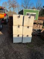 Betonnen ballastblokken 50x50x50cm - 6 st. Verankeren tent, Ophalen, Zo goed als nieuw
