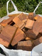 Brandhout hardhout, Tuin en Terras, Haardhout, Minder dan 3 m³, Ophalen of Verzenden, Overige houtsoorten, Blokken
