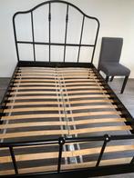 Bedframe met lattenbodem 140 x 200, Ophalen, Gebruikt, Tweepersoons, 140 cm