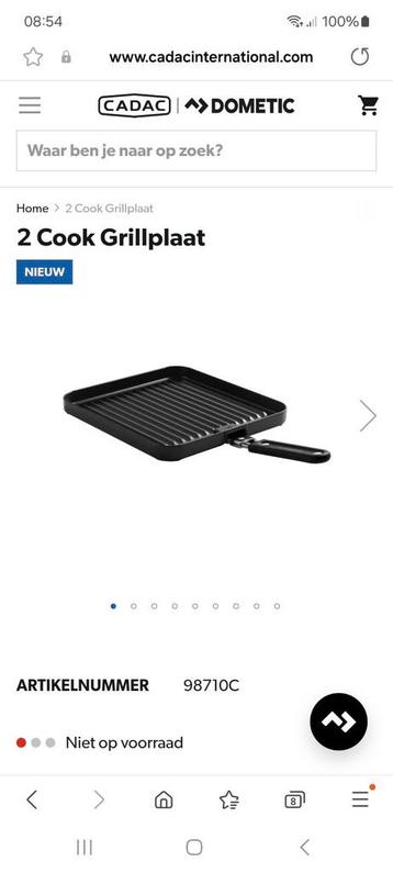 Grill plaat Cadac 2 Cook Nieuw beschikbaar voor biedingen