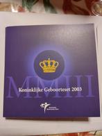 Konklijke Geboorteset 2003 BU zilver penning Nederland, Setje, Zilver, Overige landen, Overige waardes