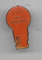 PHILIPS GLOEILAMP VERLICHTING PIN ORANJE, Verzamelen, Ophalen of Verzenden, Nieuw, Merk, Speldje of Pin