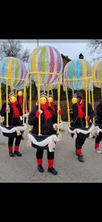 Loopgroep luchtballonnen carnaval 8 personen, Kleding | Dames, Carnavalskleding en Feestkleding, Ophalen, Gedragen, Carnaval, Kleding