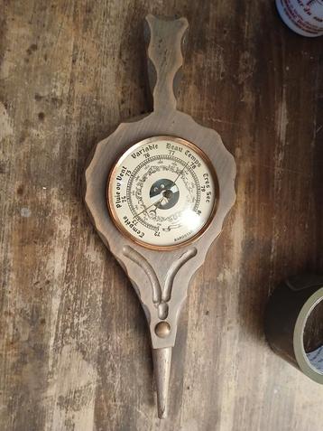 Houten Blaasbalg Barometer - Barostar beschikbaar voor biedingen